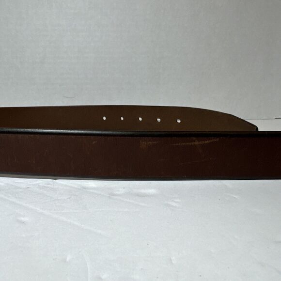 Jos. A. Bank Mens Leather Belt Brown Size 34 - Picture 7 of 9